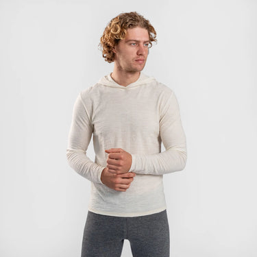 mens all natural sun hoodie featherweight color undyed