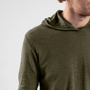 mens low moisture absorption sun hoodie color green