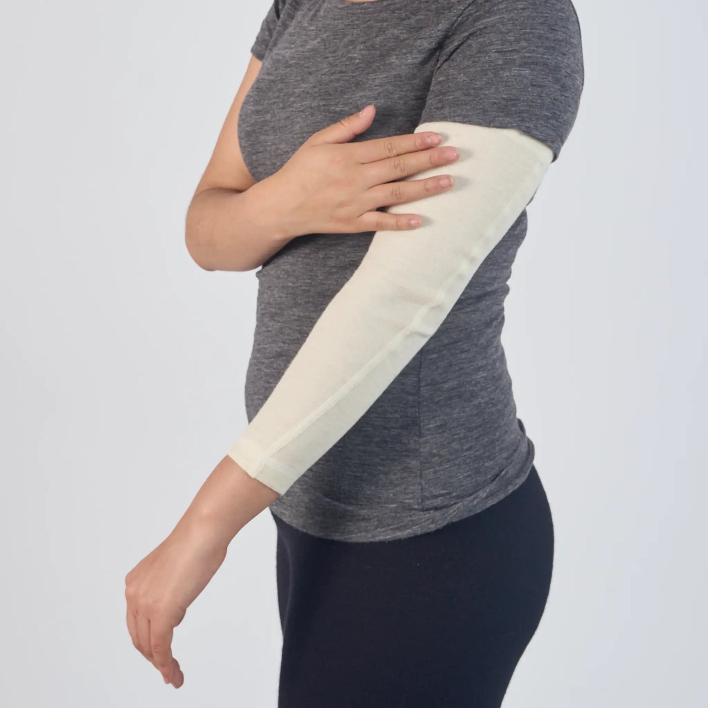 womens all purpose sleeve midweight color natural white