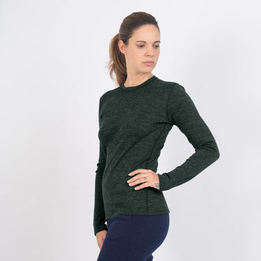 womens alpaca wool sweater ethical color dark teal