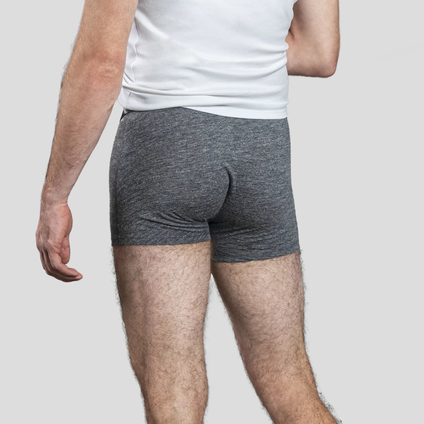 mens warmest boxer briefs color gray